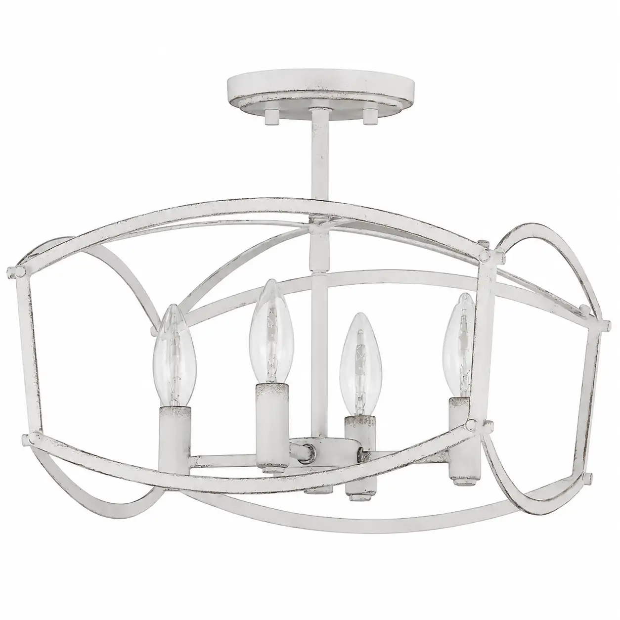 Ovalis-4-Light-Pendant-with-White-Iron-Oval-Frame-1 Ovalis-4-Light-Pendant-with-White-Iron-Oval-Frame-1