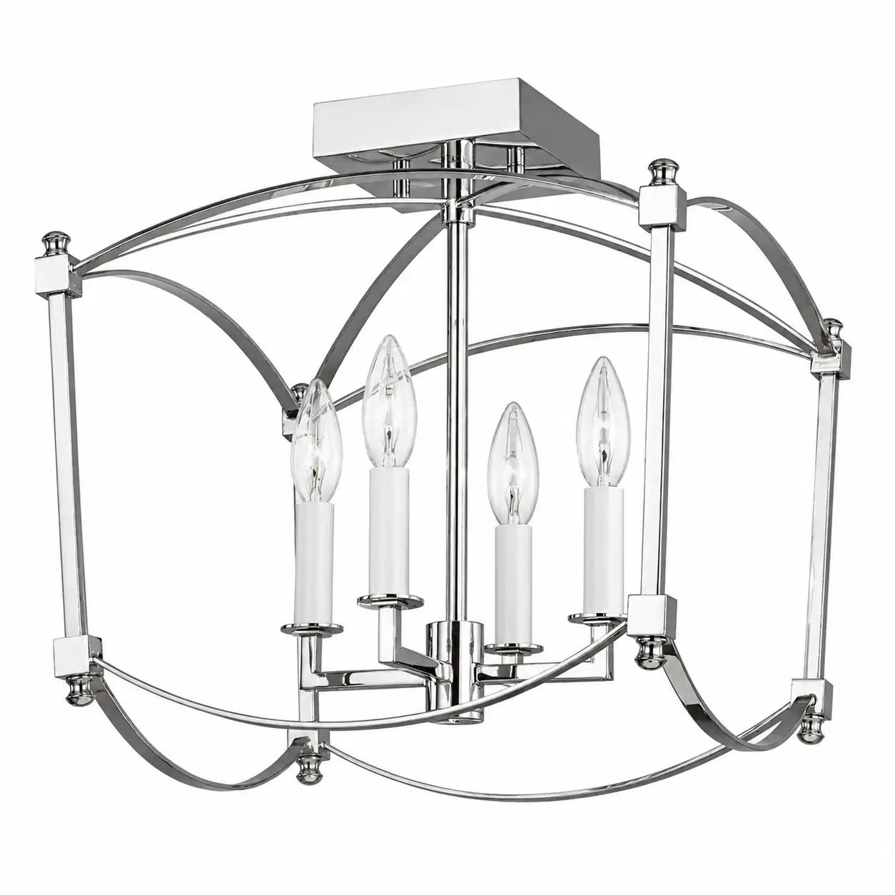 Ovalyn-4-Light-Pendant-with-Chrome-Oval-Frame-1 Ovalyn-4-Light-Pendant-with-Chrome-Oval-Frame-1