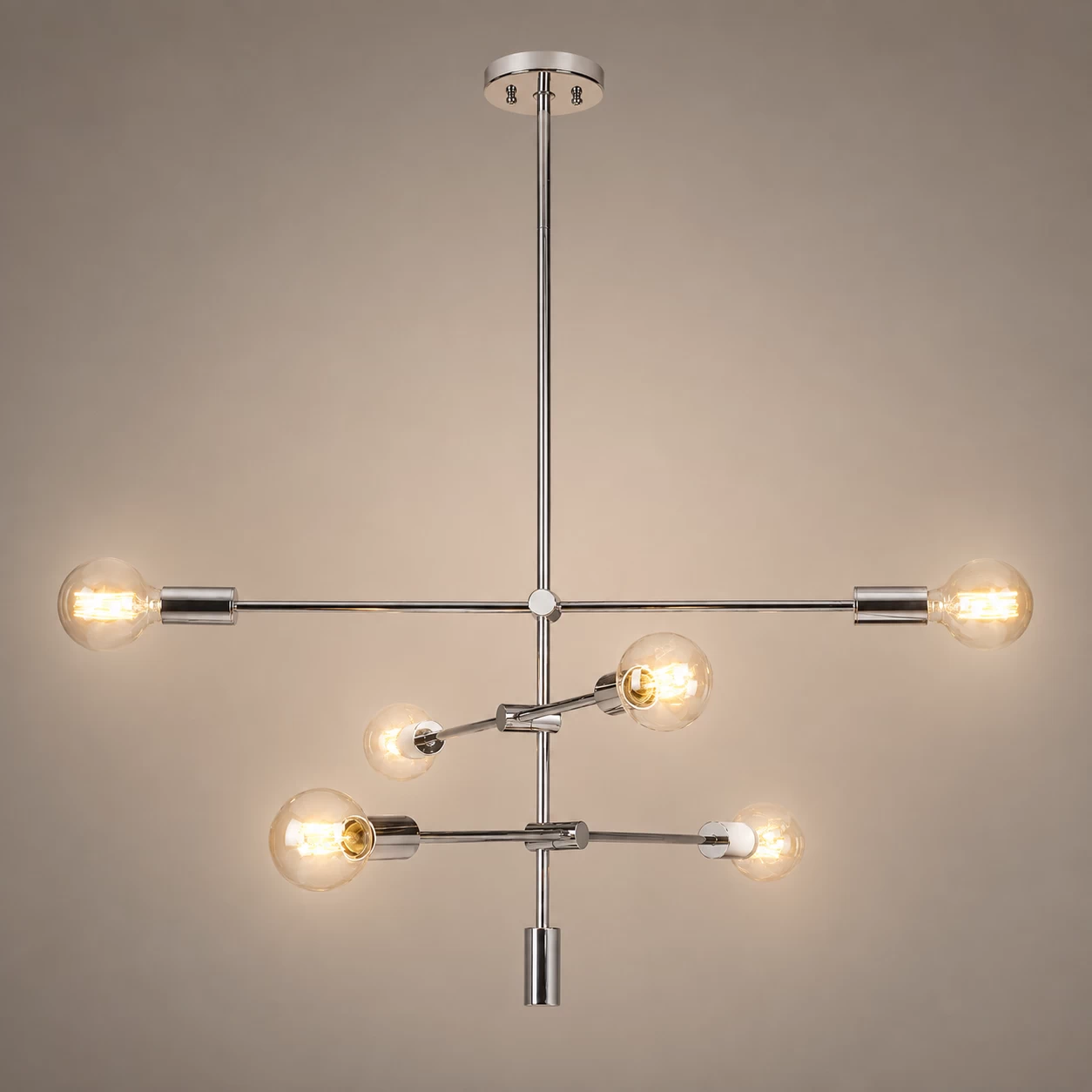 Quasar-6-Light-Mid-Century-Modern-Sputnik-Chandelier-with-Polished-Chrome-Finish-3 Quasar-6-Light-Mid-Century-Modern-Sputnik-Chandelier-with-Polished-Chrome-Finish-3