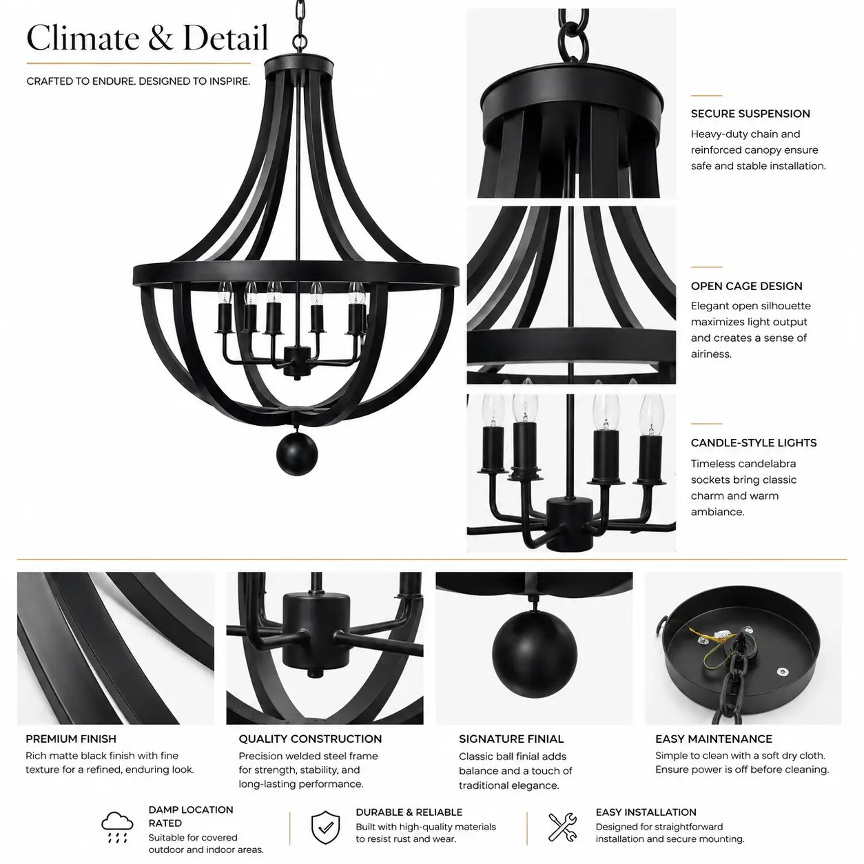 Regal-Silhouette-6-Light-Open-Cage-Chandelier-2 Regal-Silhouette-6-Light-Open-Cage-Chandelier-2