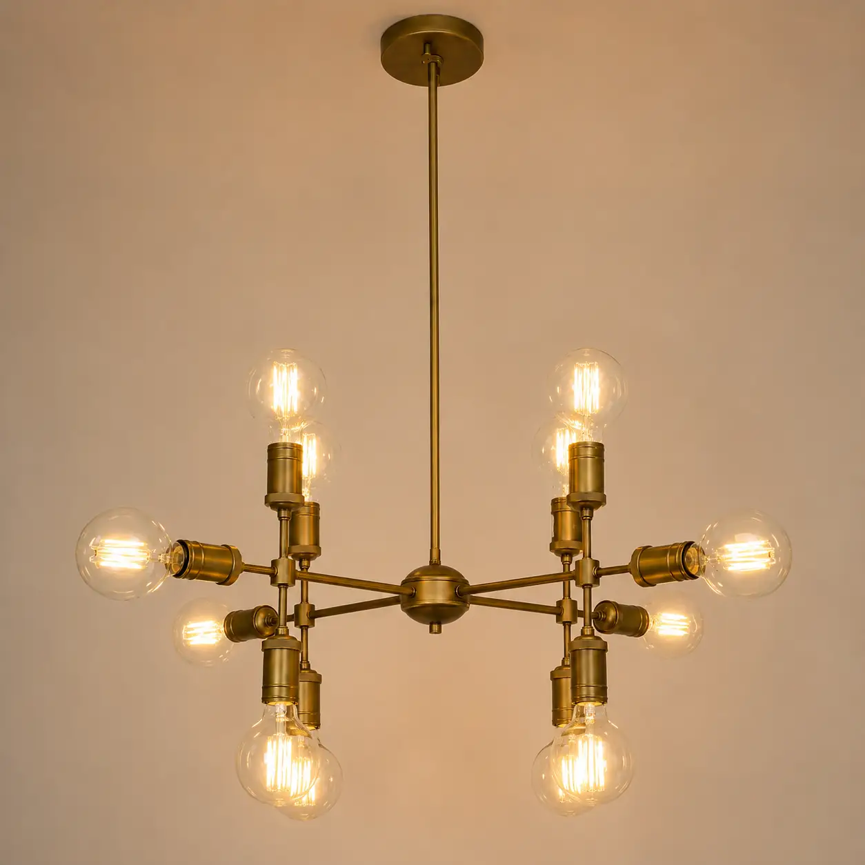 Urban-Grid-12-Light-Industrial-Chandelier-3 Urban-Grid-12-Light-Industrial-Chandelier-3