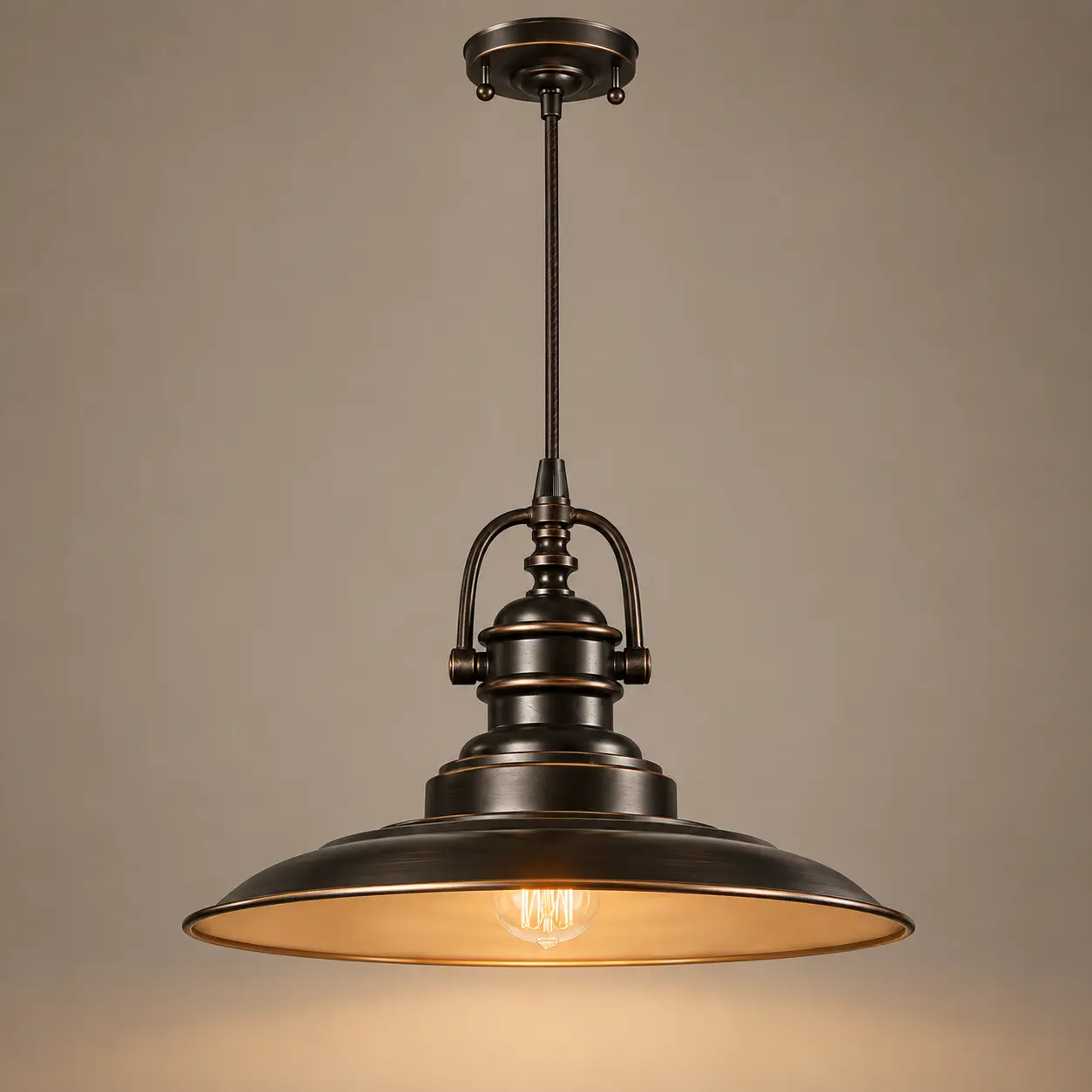 Aldric-1-Light-Handcrafted-Metal-Pendant-in-Oil-Rubbed-Bronze-Finish-3 Aldric-1-Light-Handcrafted-Metal-Pendant-in-Oil-Rubbed-Bronze-Finish-3