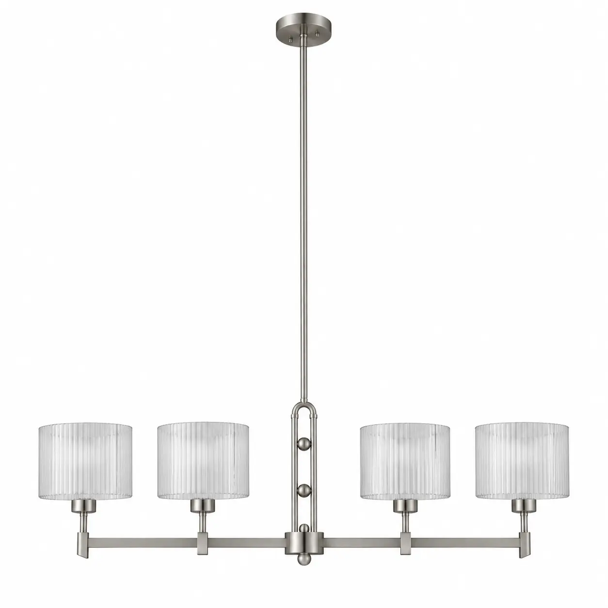 Architectural-Linear-Modern-Satin-Nickel-4-Light-Pendant-1 Architectural-Linear-Modern-Satin-Nickel-4-Light-Pendant-1