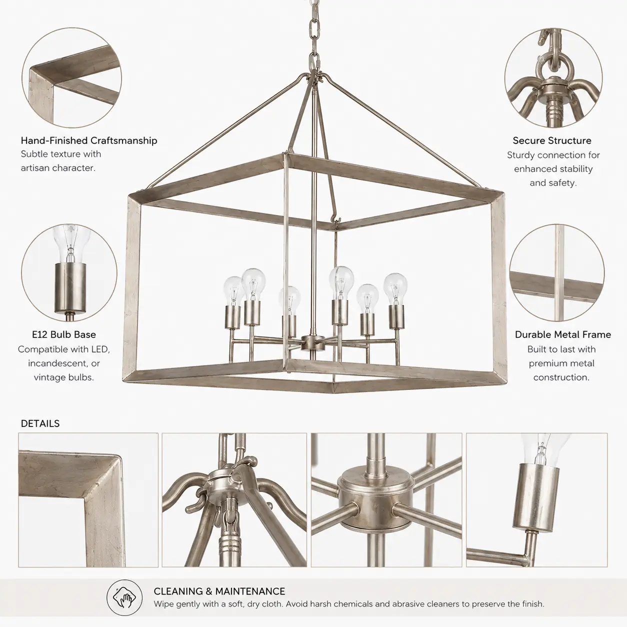 Artisan-Cube-Modern-Farmhouse-6-Light-Chandelier-2 Artisan-Cube-Modern-Farmhouse-6-Light-Chandelier-2