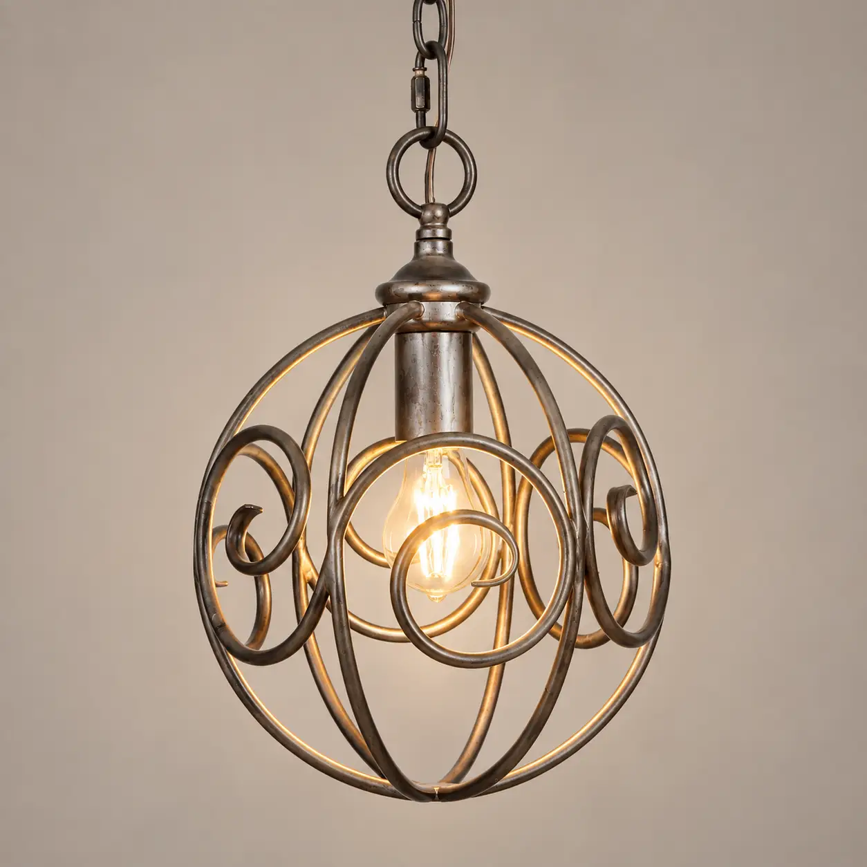 Artisan-Scroll-Hand-Forged-1-Light-Mini-Pendant-3 Artisan-Scroll-Hand-Forged-1-Light-Mini-Pendant-3