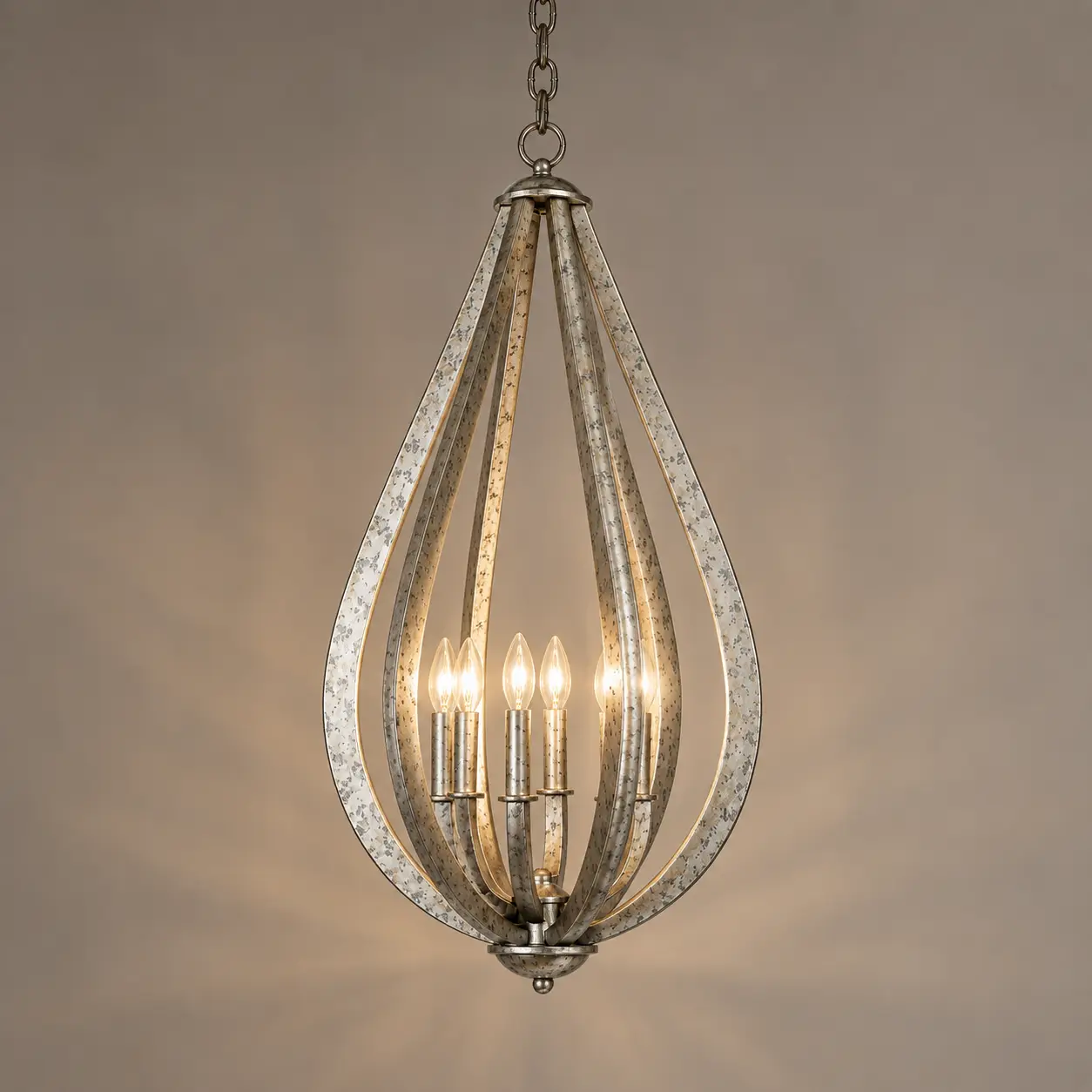 Artisan-Teardrop-6-Light-Open-Cage-Pendant-3 Artisan-Teardrop-6-Light-Open-Cage-Pendant-3