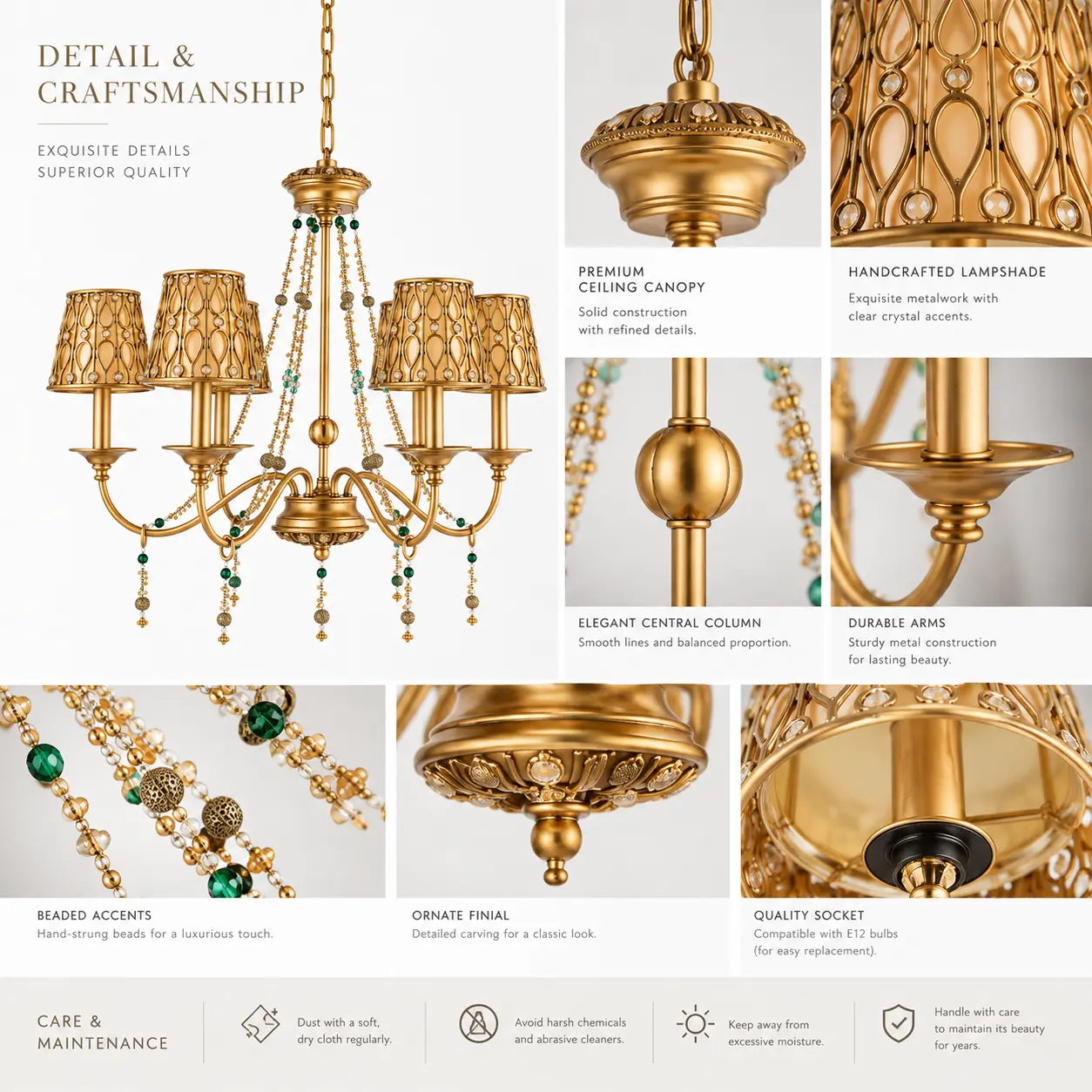 Aurelia-6-Light-Handcrafted-Gold-Chandelier-with-Beaded-Accents-2 Aurelia-6-Light-Handcrafted-Gold-Chandelier-with-Beaded-Accents-2