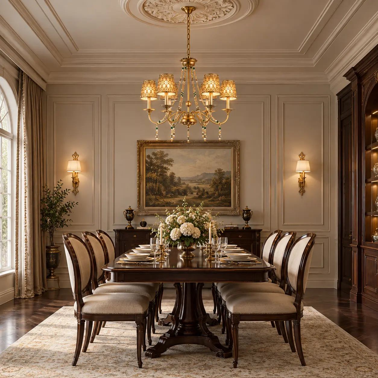 Aurelia-6-Light-Handcrafted-Gold-Chandelier-with-Beaded-Accents-Neoclassical-Salons-Formal-Dining-Executive-Suites Aurelia-6-Light-Handcrafted-Gold-Chandelier-with-Beaded-Accents-Neoclassical-Salons-Formal-Dining-Executive-Suites