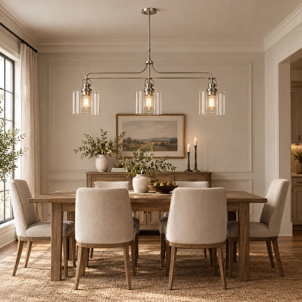 Aurion-Linear-Elegance-3-Light-Pendant-in-Brushed-Nickel-Finish-Transitional-Modern-Farmhouse-Dining Aurion-Linear-Elegance-3-Light-Pendant-in-Brushed-Nickel-Finish-Transitional-Modern-Farmhouse-Dining