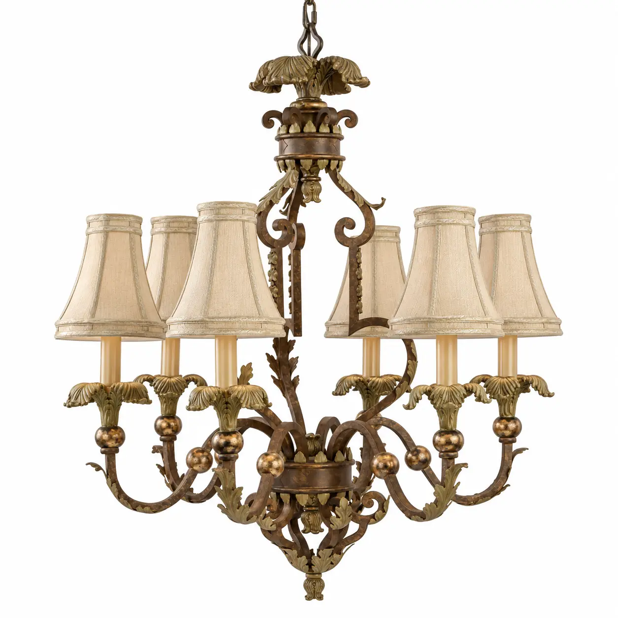 Baroque-Flora-6-Light-Chandelier-1 Baroque-Flora-6-Light-Chandelier-1