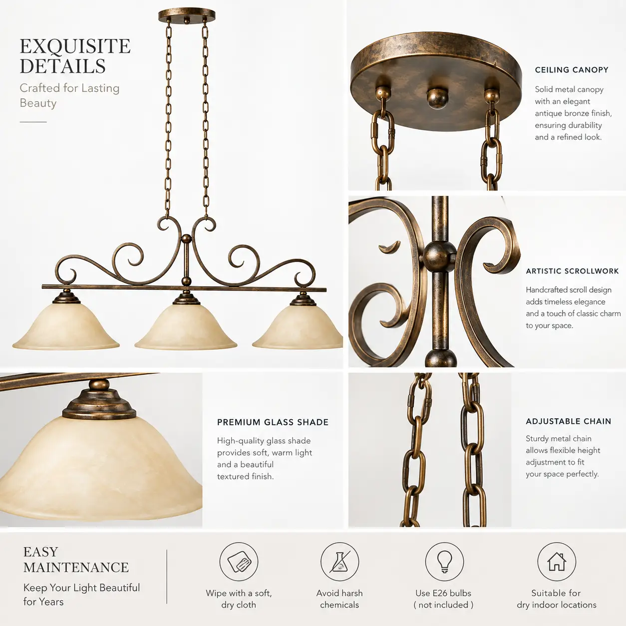 Bistro-Scroll-3-Light-Linear-Island-Pendant-2 Bistro-Scroll-3-Light-Linear-Island-Pendant-2