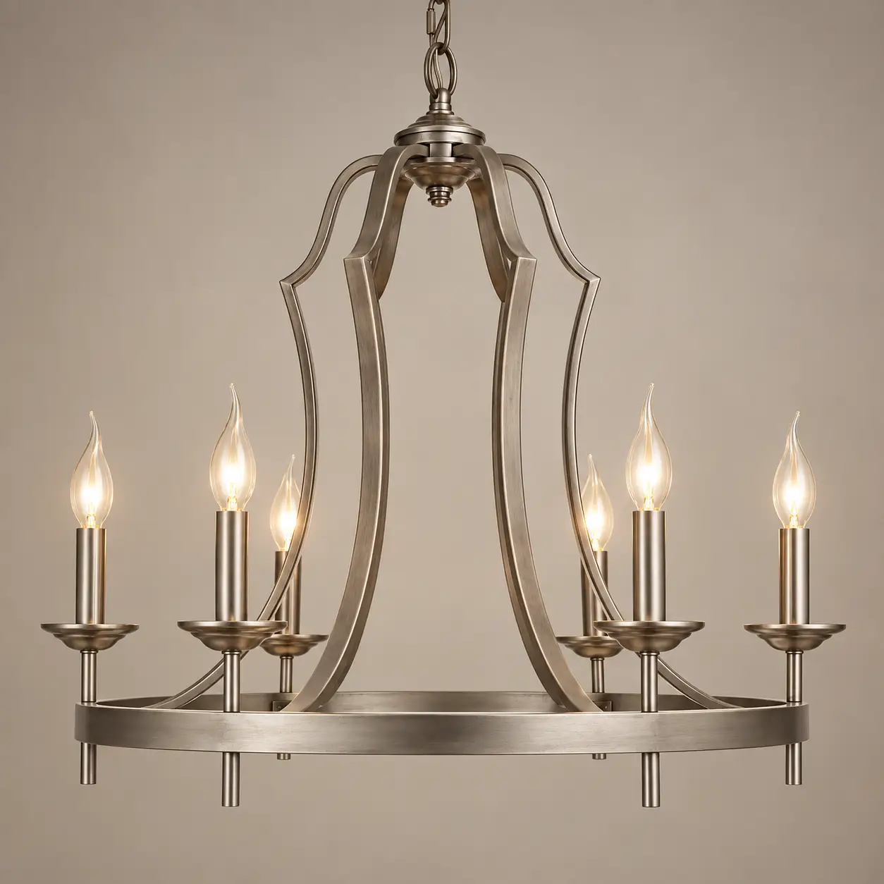 Cambridge-6-Light-Handcrafted-Metal-Chandelier-3 Cambridge-6-Light-Handcrafted-Metal-Chandelier-3