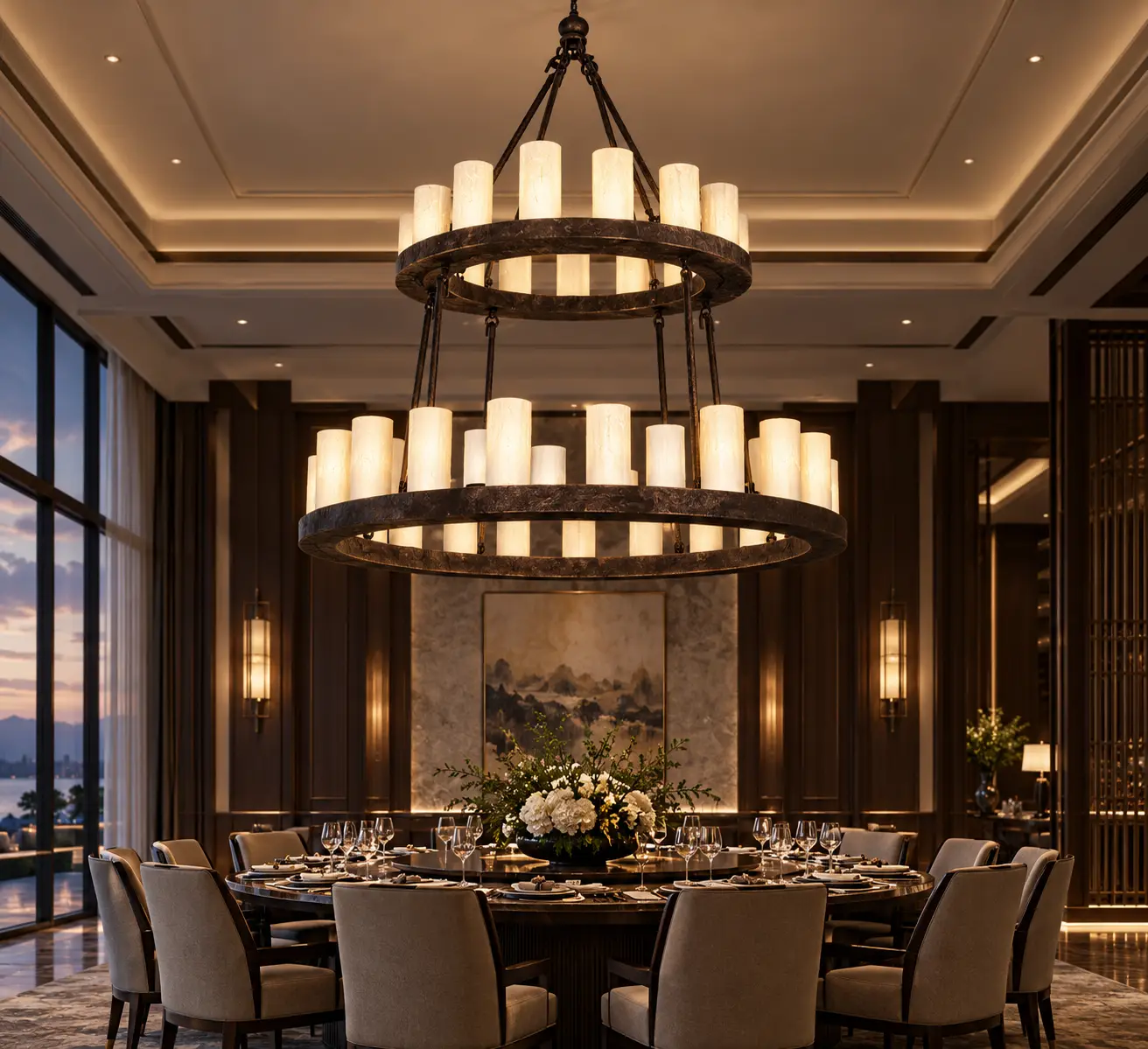 3D Rendering - High-end Hotel Atrium