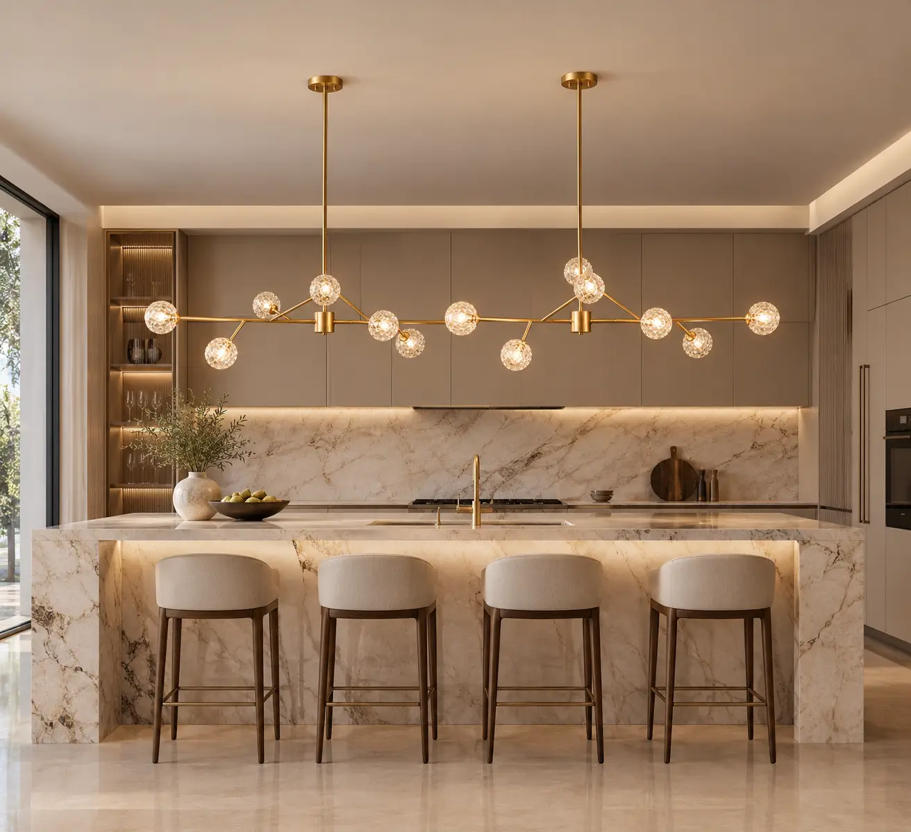 Celestial-Branch-8-Light-Linear-Chandelier-Linear-Stone-Counters Celestial-Branch-8-Light-Linear-Chandelier-Linear-Stone-Counters