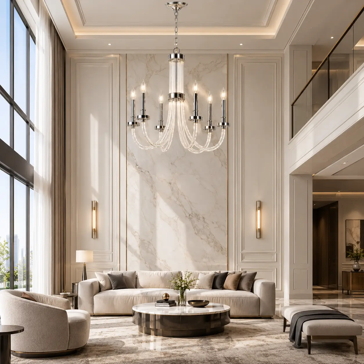 Crystal-Cascade-6-Light-Glamour-Chandelier-Modern-Luxury-Living-Grand-Foyers Crystal-Cascade-6-Light-Glamour-Chandelier-Modern-Luxury-Living-Grand-Foyers