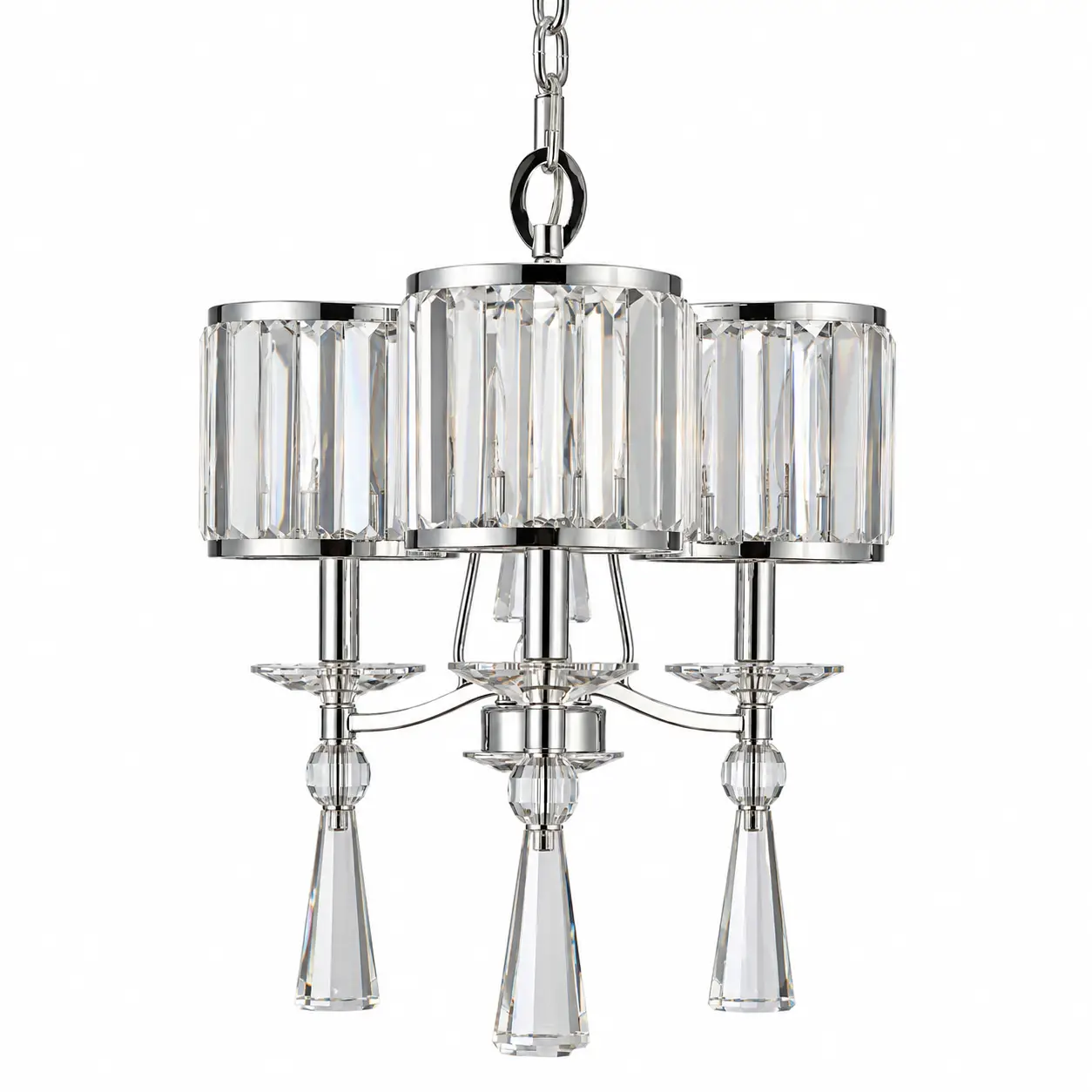 Crystal-Gleam-3-Light-Modern-Mini-Chandelier-1 Crystal-Gleam-3-Light-Modern-Mini-Chandelier-1