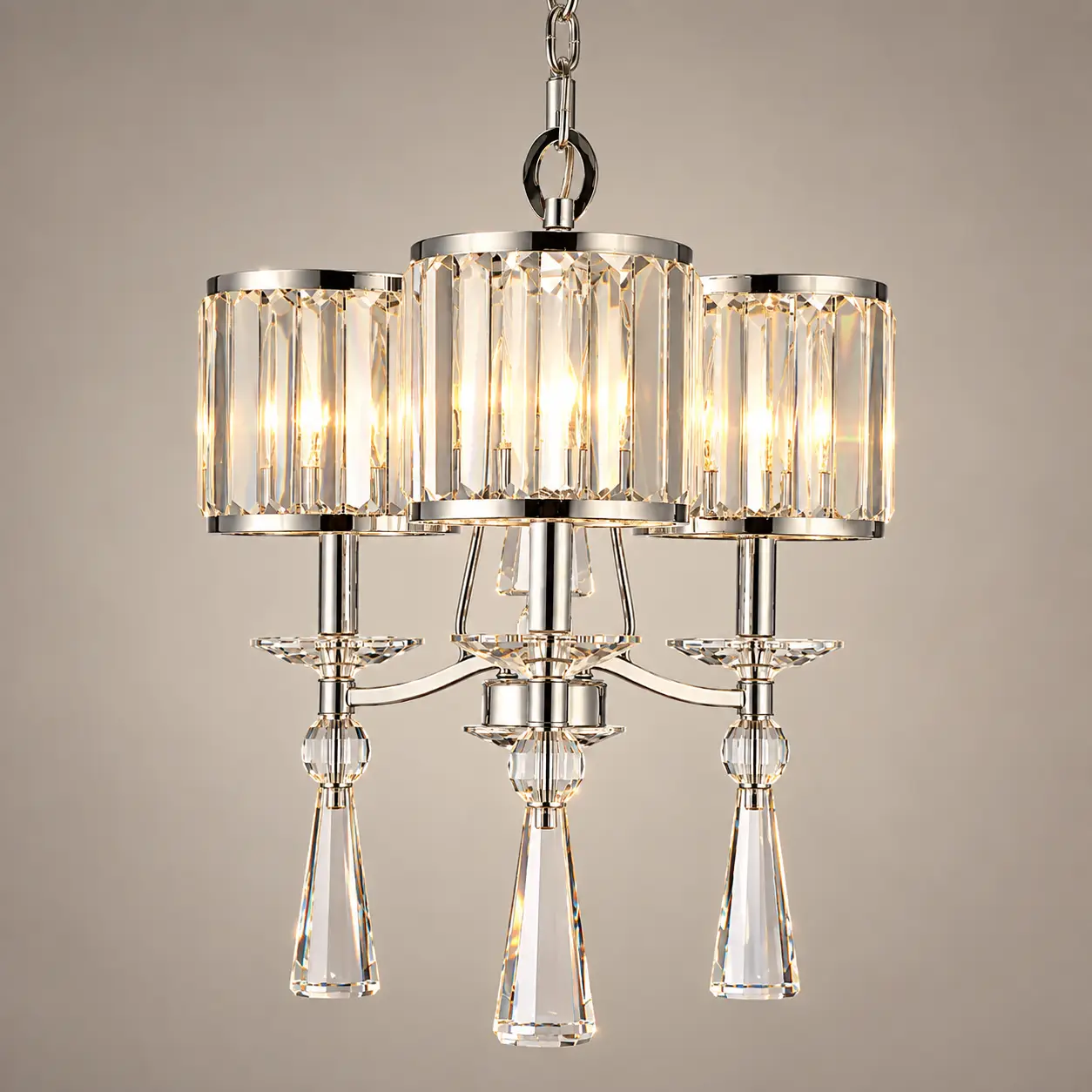 Crystal-Gleam-3-Light-Modern-Mini-Chandelier-3 Crystal-Gleam-3-Light-Modern-Mini-Chandelier-3