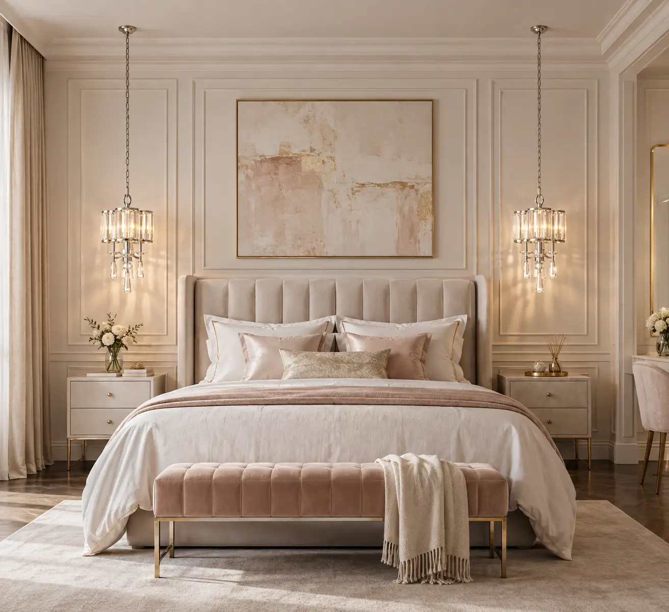 Crystal-Gleam-3-Light-Modern-Mini-Chandelier-French-Light-Luxury-Bedside-Flanking-Vanity-Accents Crystal-Gleam-3-Light-Modern-Mini-Chandelier-French-Light-Luxury-Bedside-Flanking-Vanity-Accents
