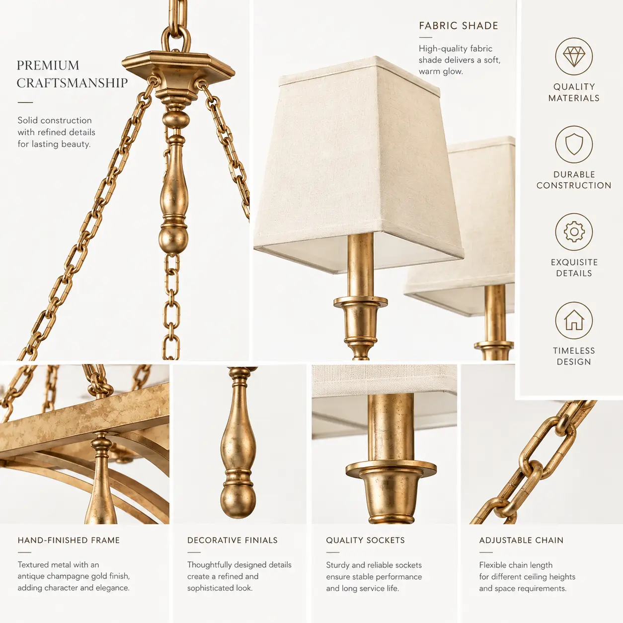 Evelyn-6-Light-Chandelier-in-Antique-Champagne-Gold-Finish-2 Evelyn-6-Light-Chandelier-in-Antique-Champagne-Gold-Finish-2