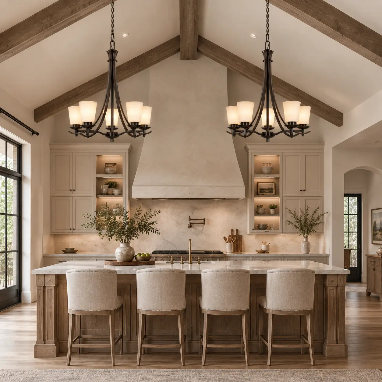 Farmhouse-Embrace-5-Light-Chandelier-Transitional-Kitchen-Islands-Vaulted-Great-Rooms Farmhouse-Embrace-5-Light-Chandelier-Transitional-Kitchen-Islands-Vaulted-Great-Rooms