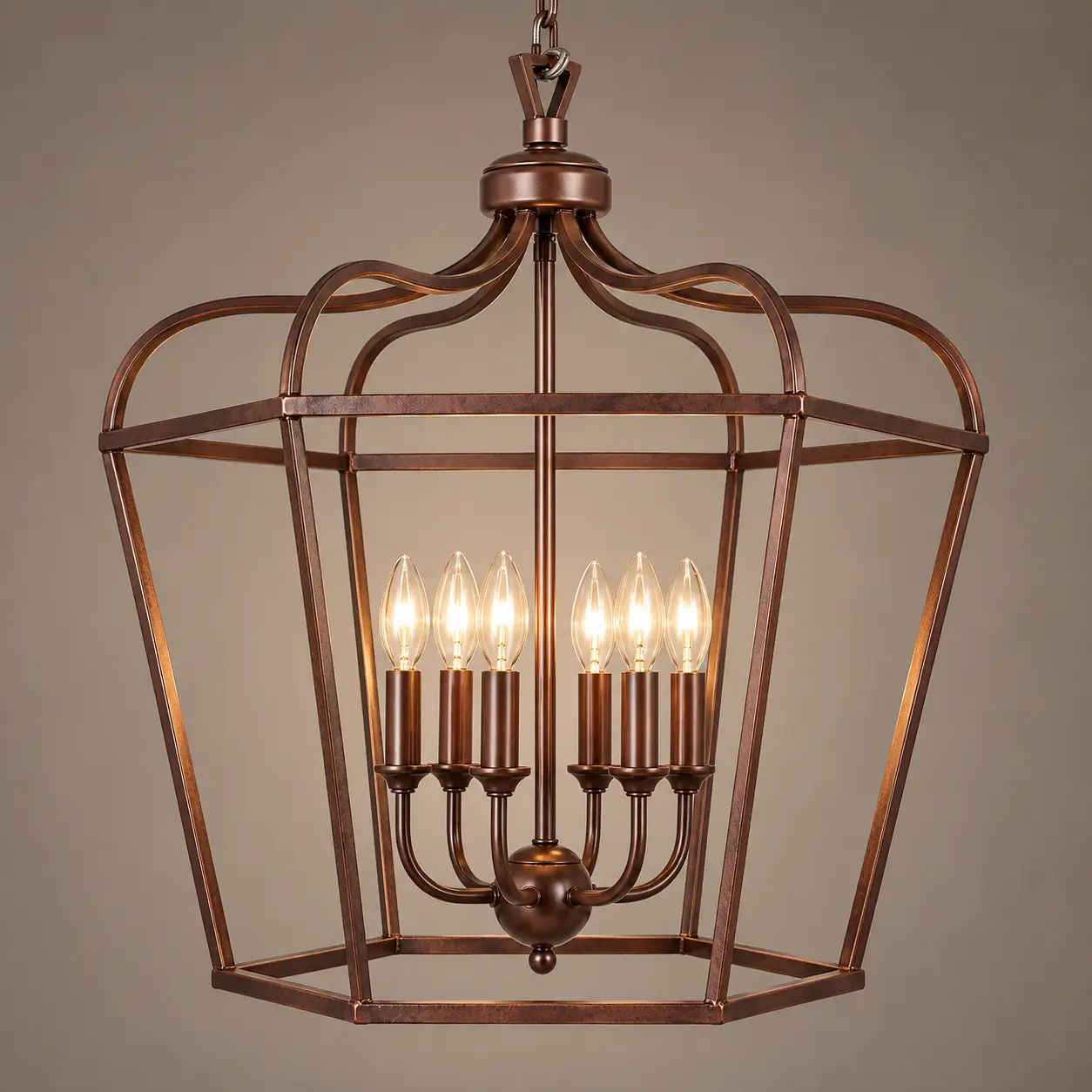 Farmhouse-Lantern-6-Light-Open-Chandelier-3 Farmhouse-Lantern-6-Light-Open-Chandelier-3