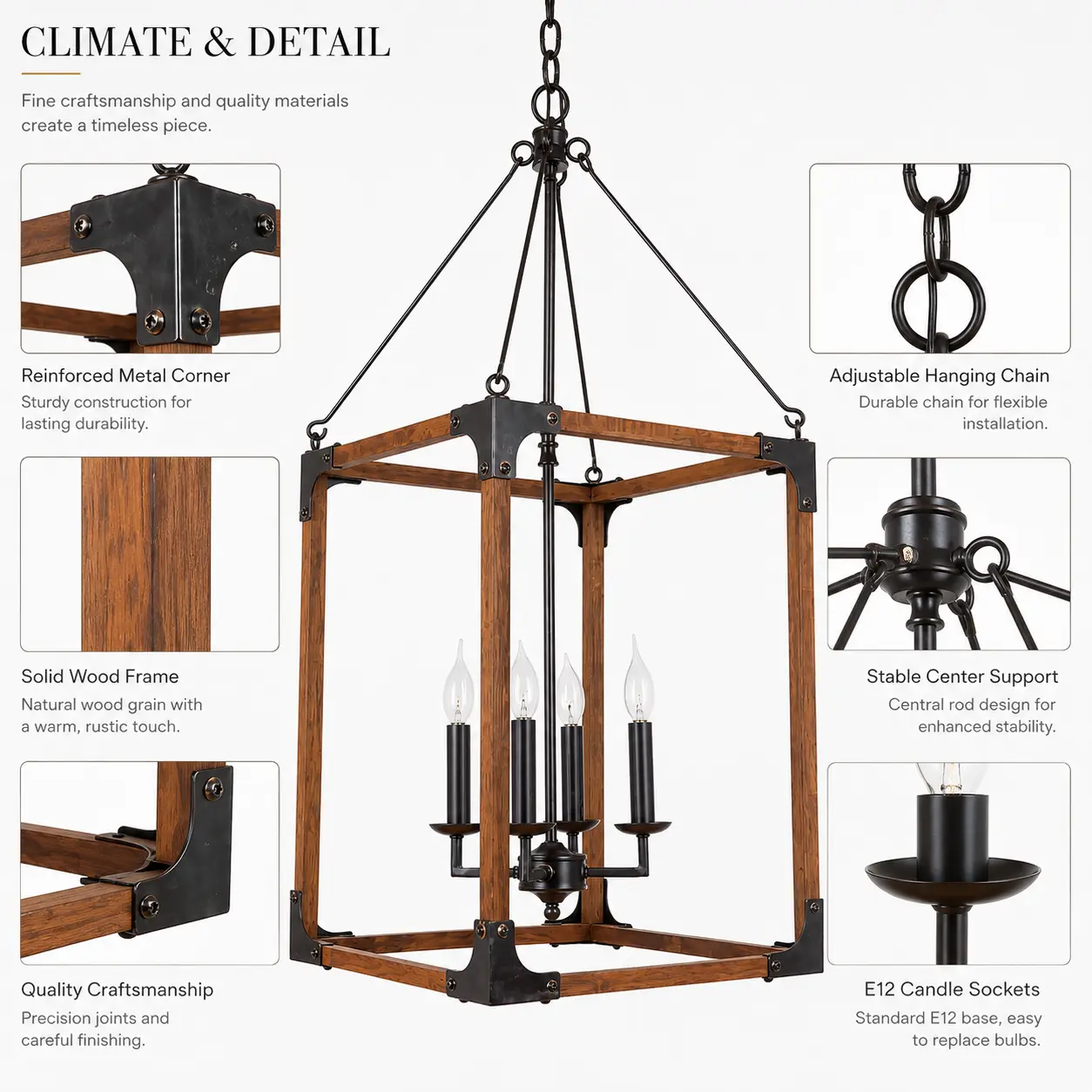 Farmhouse-Loft-Wood-Metal-Open-Cage-Pendant-2 Farmhouse-Loft-Wood-Metal-Open-Cage-Pendant-2
