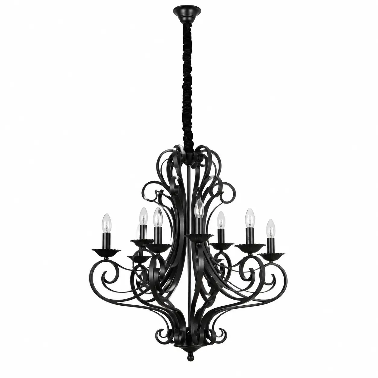 Ferrara-9-Light-Two-Tier-Iron-Chandelier-in-Antique-Black-Iron-Finish-1 Ferrara-9-Light-Two-Tier-Iron-Chandelier-in-Antique-Black-Iron-Finish-1