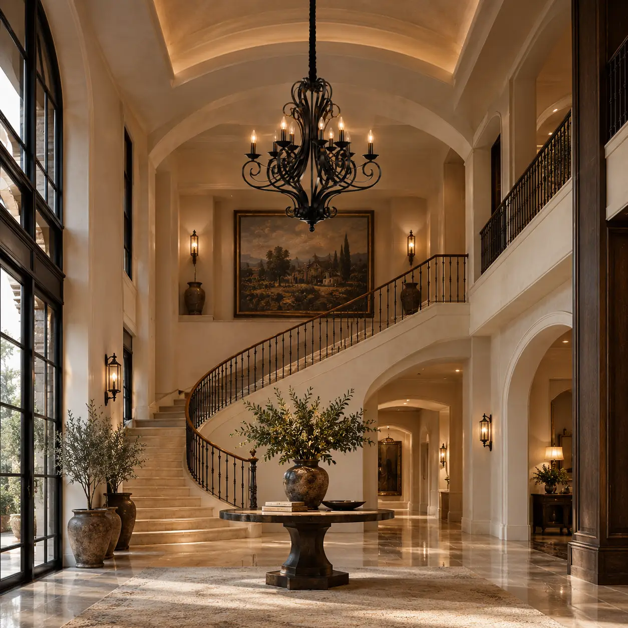 Ferrara-9-Light-Two-Tier-Iron-Chandelier-in-Antique-Black-Iron-Finish-Luxury-Hotel-Lobby-Grand-Entryway Ferrara-9-Light-Two-Tier-Iron-Chandelier-in-Antique-Black-Iron-Finish-Luxury-Hotel-Lobby-Grand-Entryway