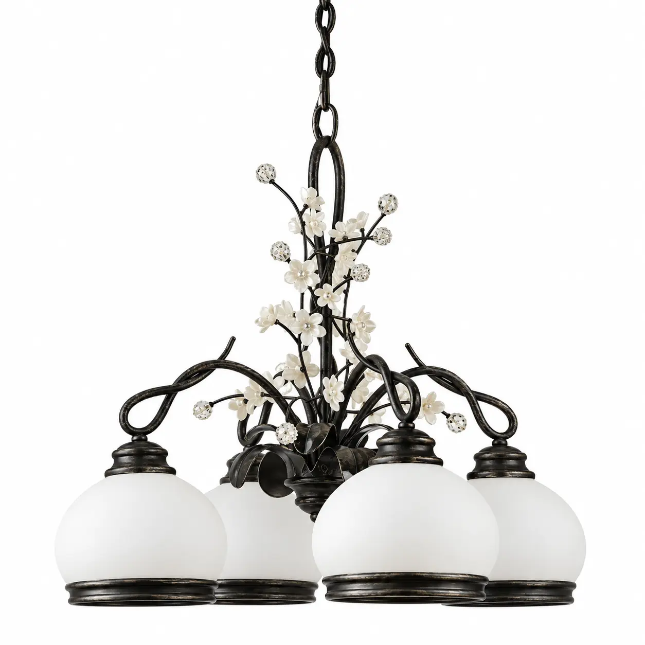 Floral-Haven-4-Light-Bespoke-Chandelier-1 Floral-Haven-4-Light-Bespoke-Chandelier-1