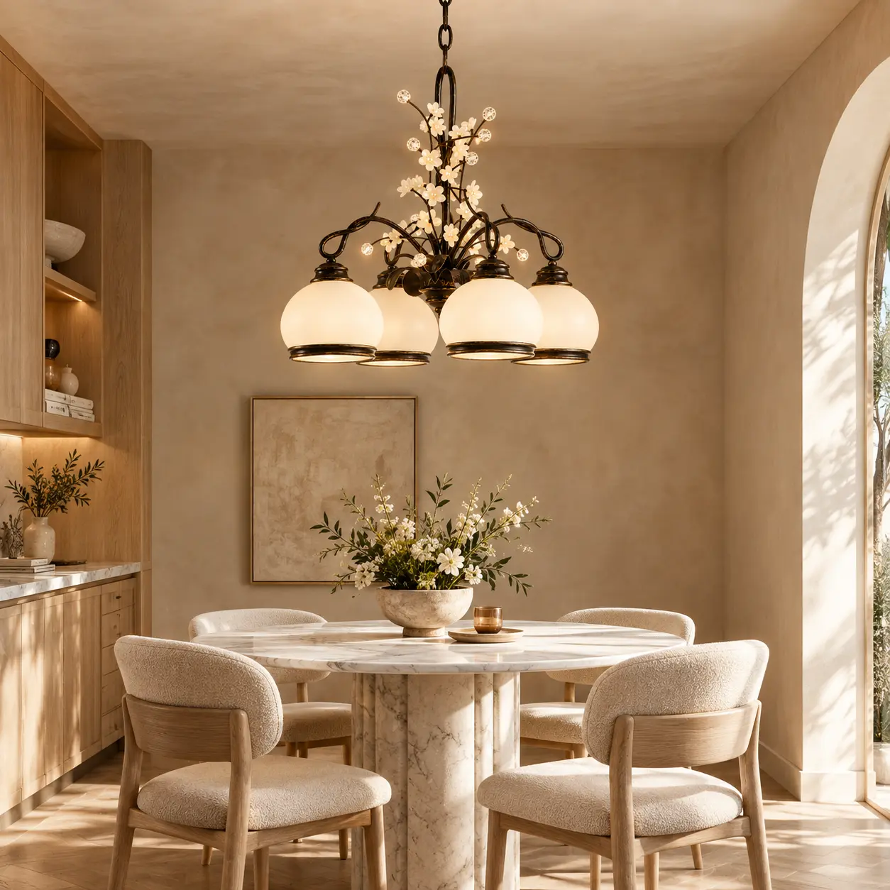 Floral-Haven-4-Light-Bespoke-Chandelier-Modern-Organic-Luxury-Intimate-Dining-Alcoves Floral-Haven-4-Light-Bespoke-Chandelier-Modern-Organic-Luxury-Intimate-Dining-Alcoves