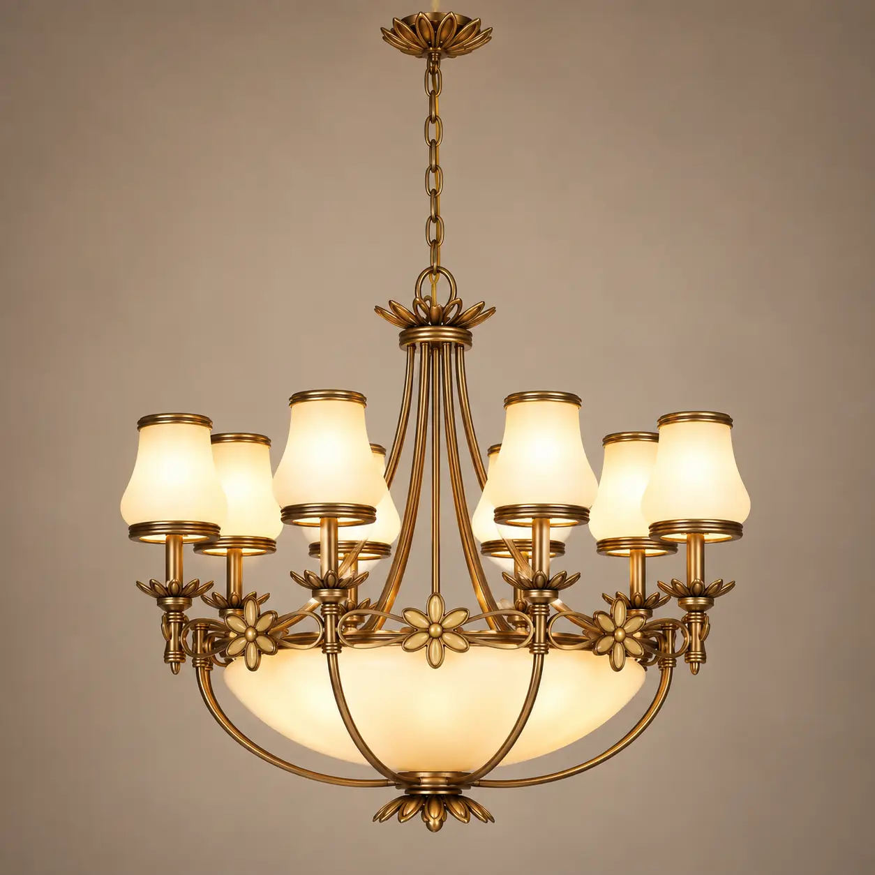 Florentina-11-Light-Chandelier-in-Antique-Brass-with-Amber-Glass-Shades-3 Florentina-11-Light-Chandelier-in-Antique-Brass-with-Amber-Glass-Shades-3