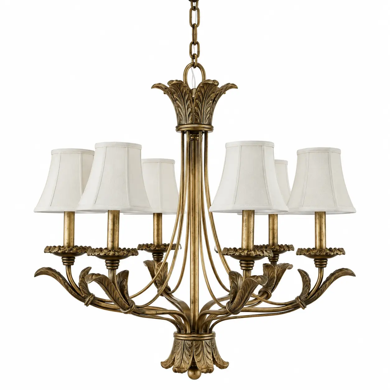 Florentine-6-Light-Handcrafted-Metal-Chandelier-in-Antique-Champagne-Gold-Finish-1 Florentine-6-Light-Handcrafted-Metal-Chandelier-in-Antique-Champagne-Gold-Finish-1