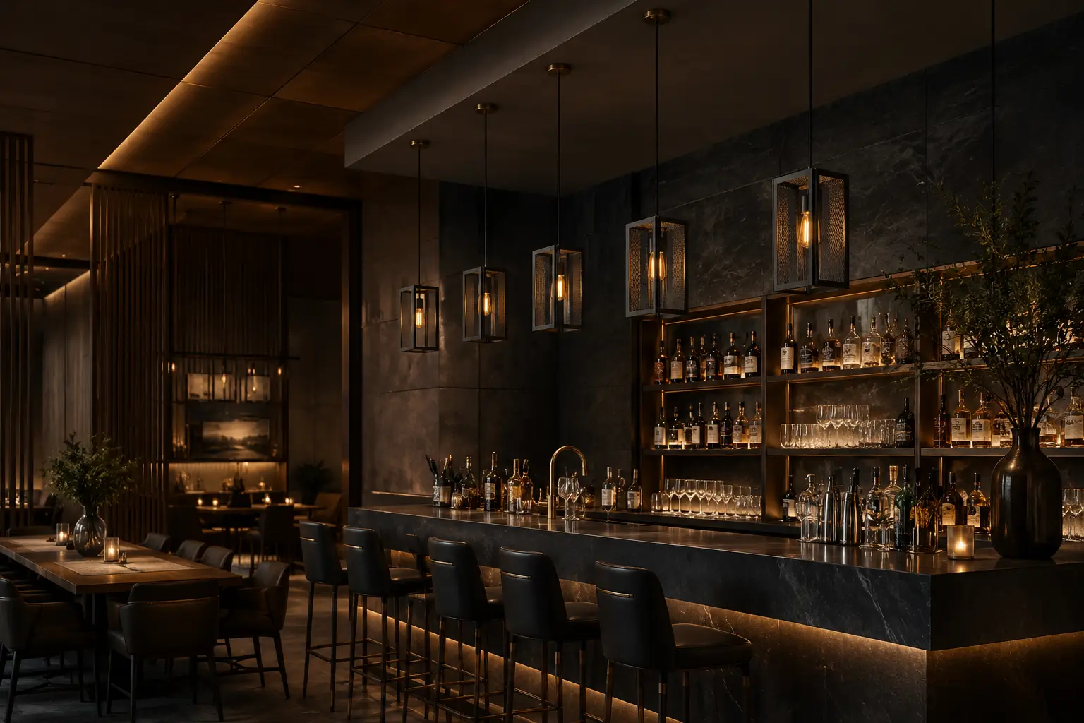 3D INTERIOR RENDER: BOUTIQUE HOSPITALITY / URBAN CAFÉ