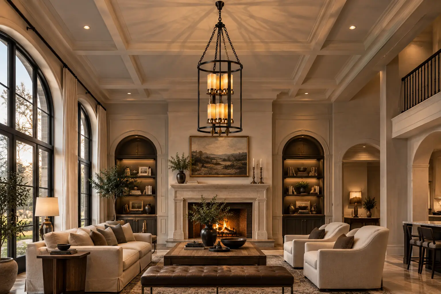 Forge-Flame-2-Tier-6-Light-Lantern-Chandelier-Transitional-Estate-Great-Rooms-Hospitality-Lounges Forge-Flame-2-Tier-6-Light-Lantern-Chandelier-Transitional-Estate-Great-Rooms-Hospitality-Lounges