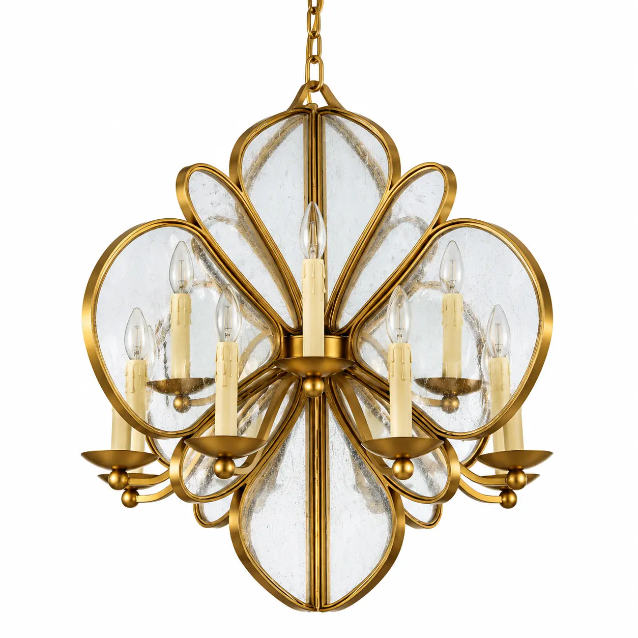 Gilded-Quatrefoil-Two-Tier-12-Light-Grand-Chandelier-1 Gilded-Quatrefoil-Two-Tier-12-Light-Grand-Chandelier-1