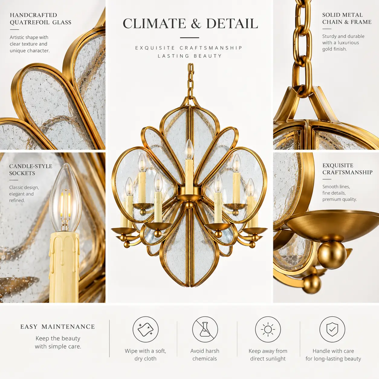 Gilded-Quatrefoil-Two-Tier-12-Light-Grand-Chandelier-2 Gilded-Quatrefoil-Two-Tier-12-Light-Grand-Chandelier-2