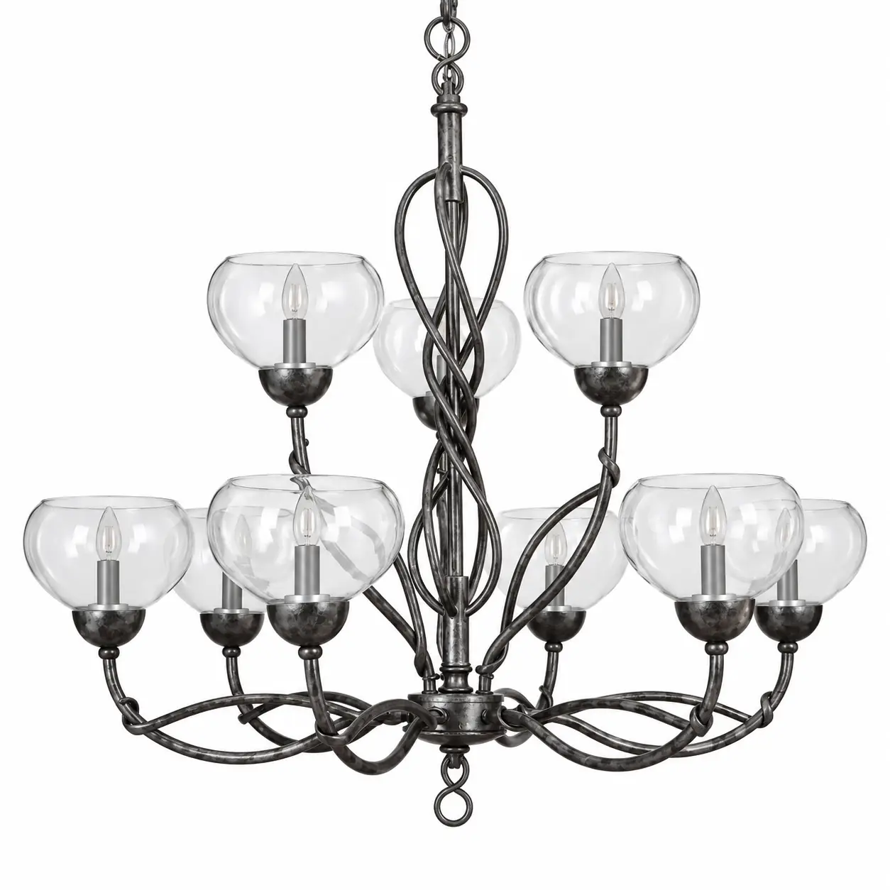 Grand-Forged-Elegance-9-Light-Tiered-Chandelier-1 Grand-Forged-Elegance-9-Light-Tiered-Chandelier-1