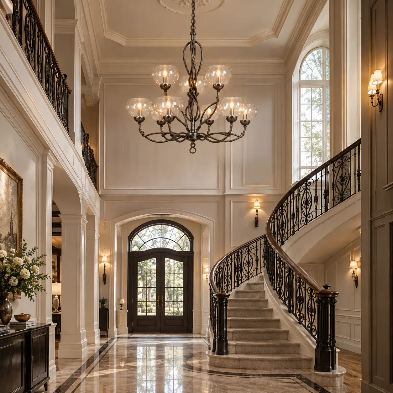 Grand-Forged-Elegance-9-Light-Tiered-Chandelier-Neoclassical-Grand-Foyers-Hospitality-Lobbies Grand-Forged-Elegance-9-Light-Tiered-Chandelier-Neoclassical-Grand-Foyers-Hospitality-Lobbies