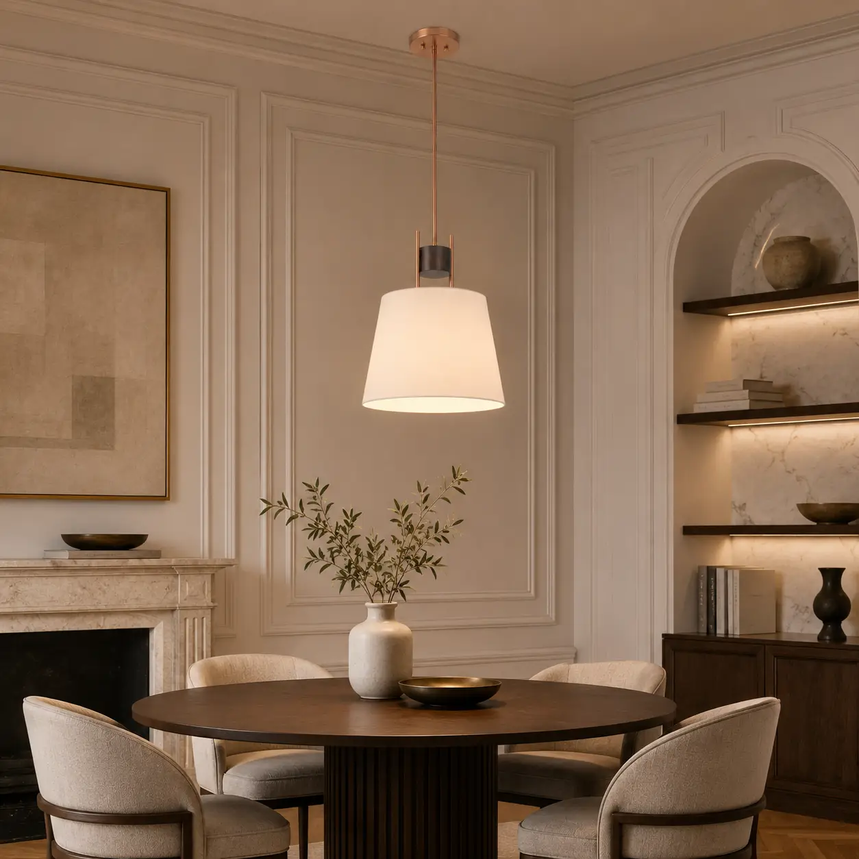 Halo-Glow-Modern-Ring-1-Light-Drum-Pendant-refined-neoclassical-transitional Halo-Glow-Modern-Ring-1-Light-Drum-Pendant-refined-neoclassical-transitional