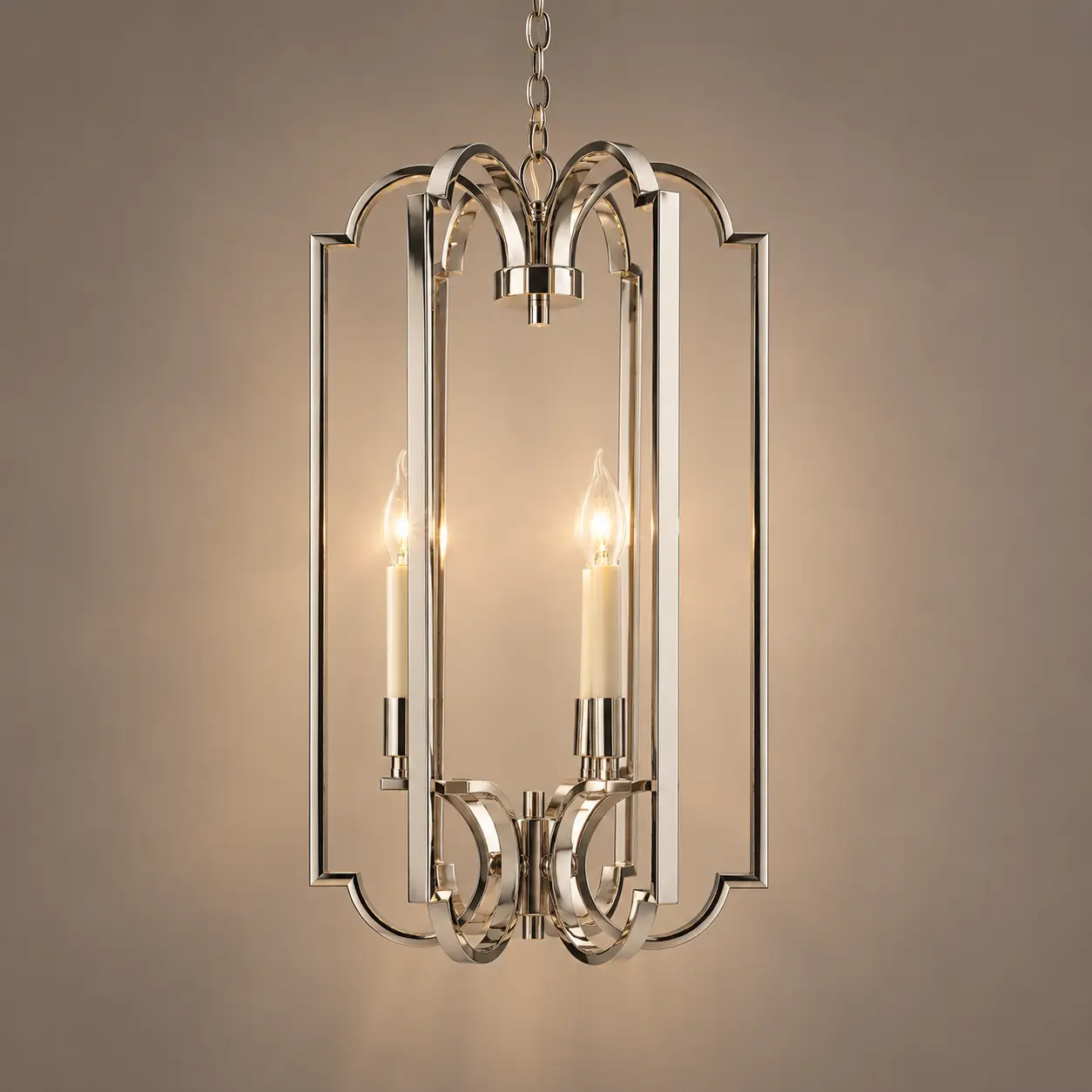 Harmonic-Arch-Polished-Nickel-3-Light-Geometric-Pendant-3 Harmonic-Arch-Polished-Nickel-3-Light-Geometric-Pendant-3