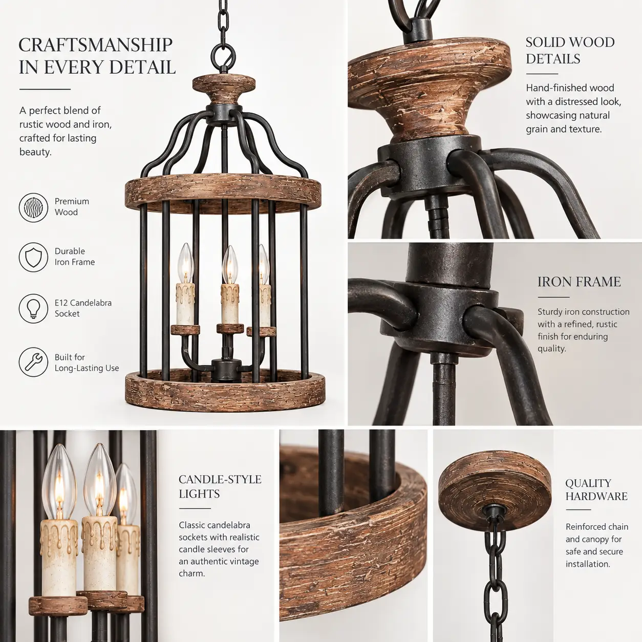Heritage-Forge-Distressed-Wood-Iron-3-Light-Pendant-2 Heritage-Forge-Distressed-Wood-Iron-3-Light-Pendant-2