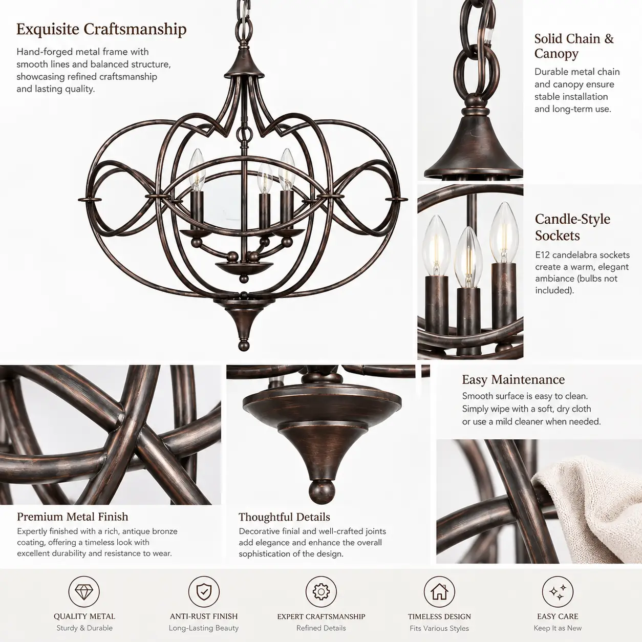 Infinity-Scroll-Transitional-3-Light-Oval-Chandelier-2 Infinity-Scroll-Transitional-3-Light-Oval-Chandelier-2
