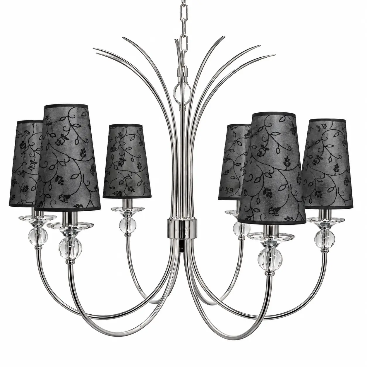 Lace-Bloom-6-Light-Contemporary-Chandelier-1 Lace-Bloom-6-Light-Contemporary-Chandelier-1