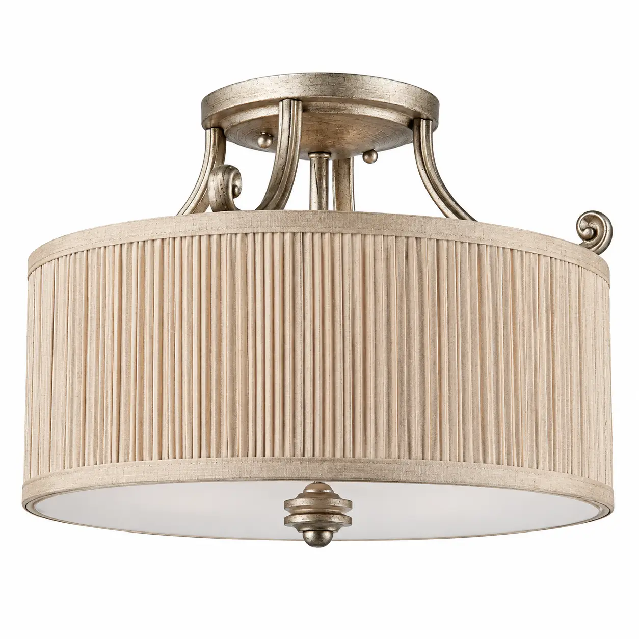 Lumiere-Pleat-3-Light-Semi-Flush-Mount-Pendant-1 Lumiere-Pleat-3-Light-Semi-Flush-Mount-Pendant-1