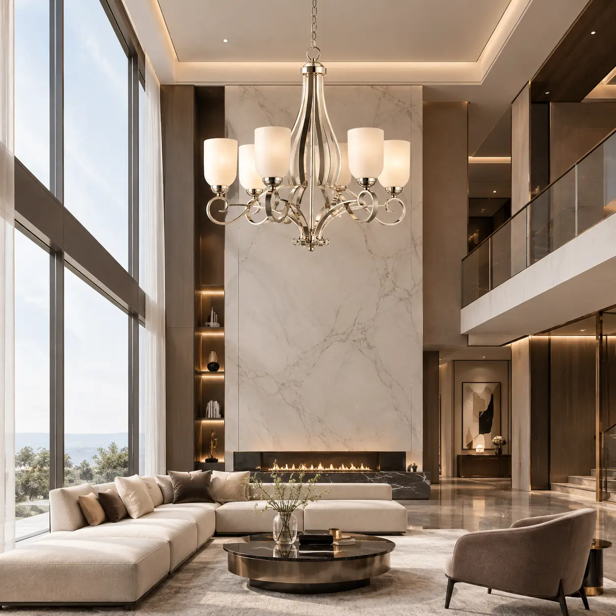 Lumina-Moderno-6-Light-Chandelier-Modern-Luxury-Executive-Residence Lumina-Moderno-6-Light-Chandelier-Modern-Luxury-Executive-Residence