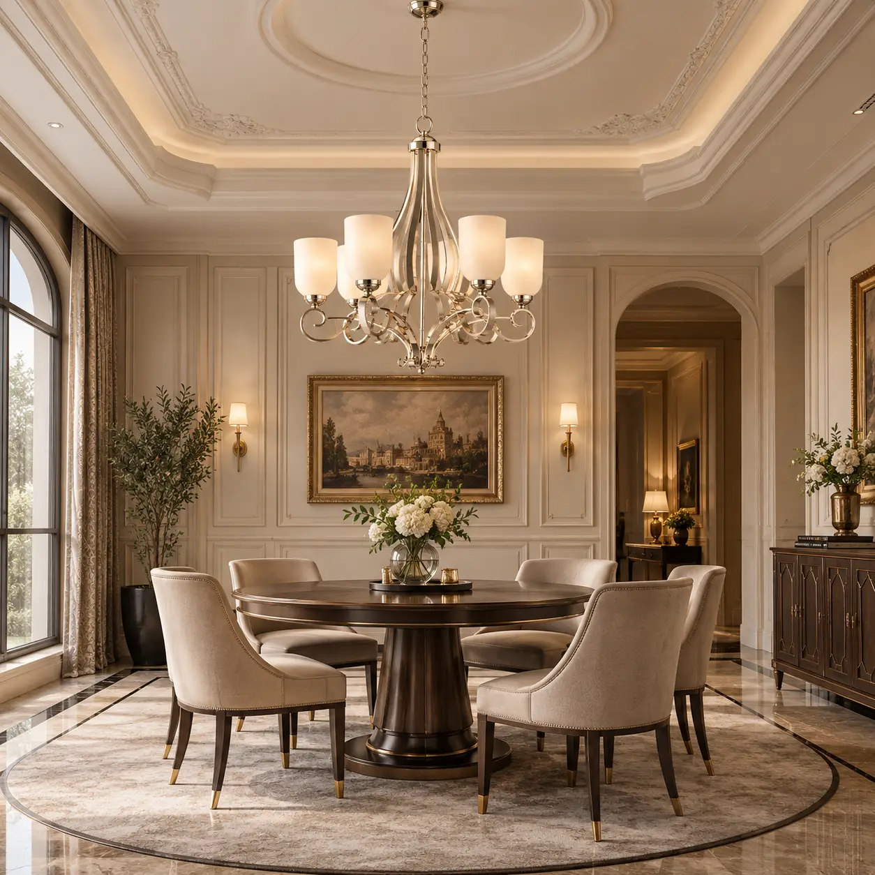 Lumina-Moderno-6-Light-Chandelier-Neoclassical-Commercial-Hospitality Lumina-Moderno-6-Light-Chandelier-Neoclassical-Commercial-Hospitality
