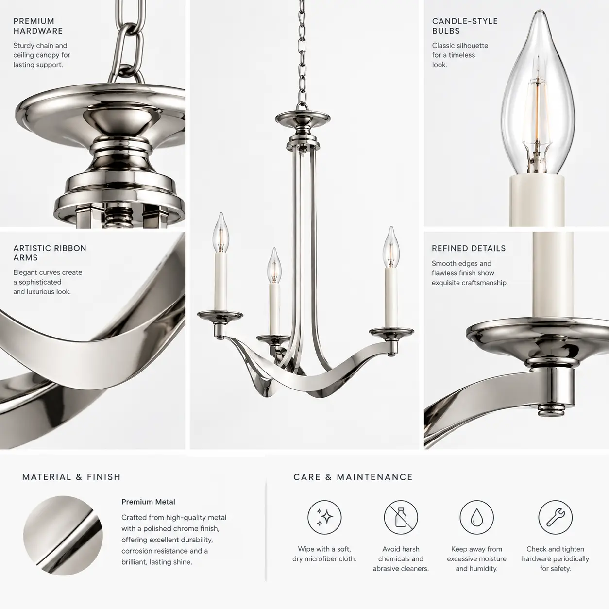 Lumina-Ribbon-Petite-3-Light-Chandelier-2 Lumina-Ribbon-Petite-3-Light-Chandelier-2
