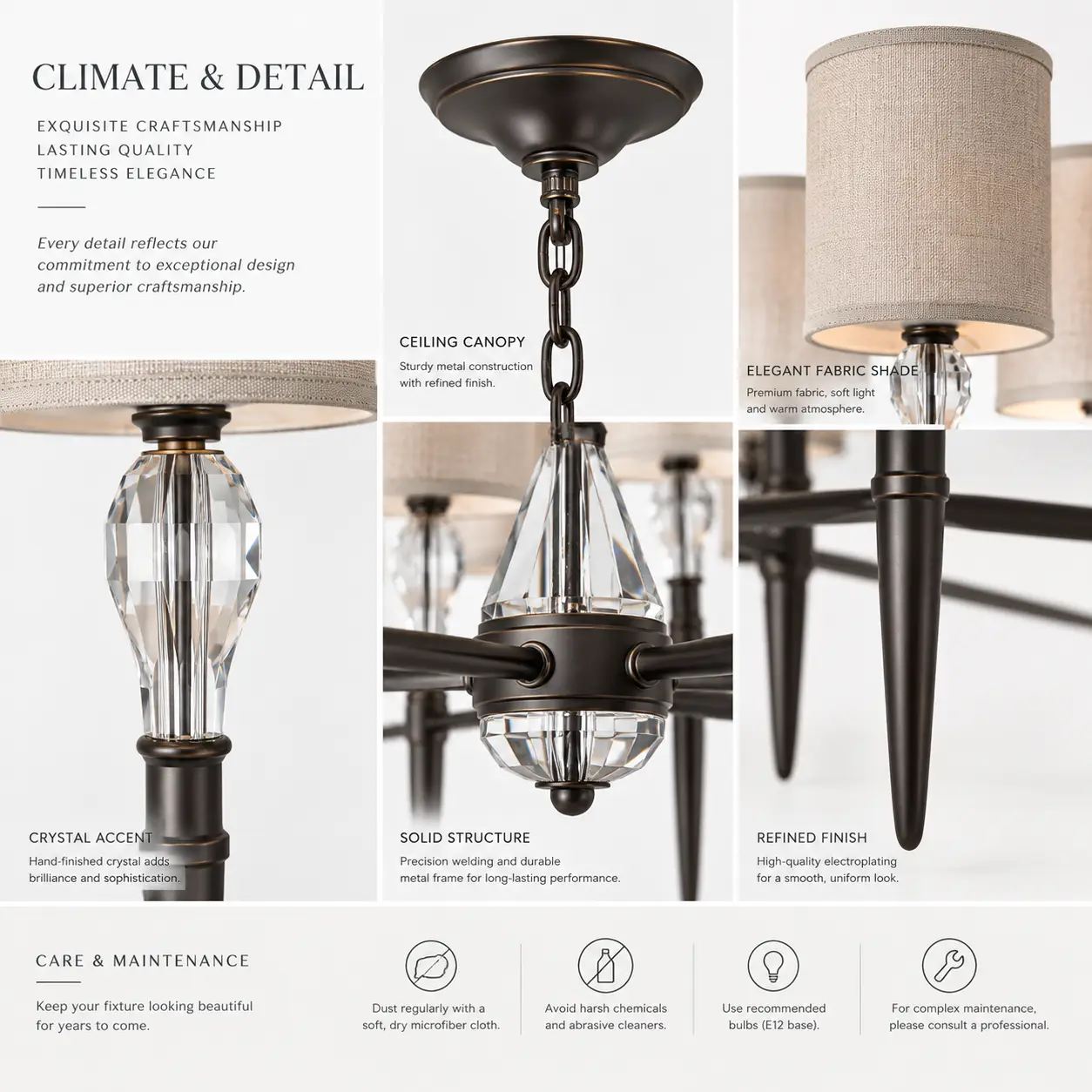Manhattan-Grandeur-6-Light-Transitional-Chandelier-2 Manhattan-Grandeur-6-Light-Transitional-Chandelier-2