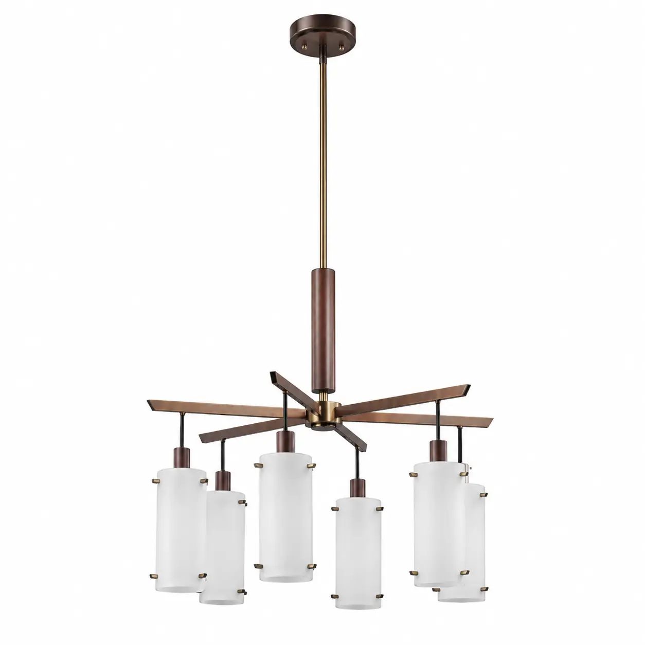 Modena-6-Light-Modern-Cylindrical-Glass-Chandelier-1 Modena-6-Light-Modern-Cylindrical-Glass-Chandelier-1