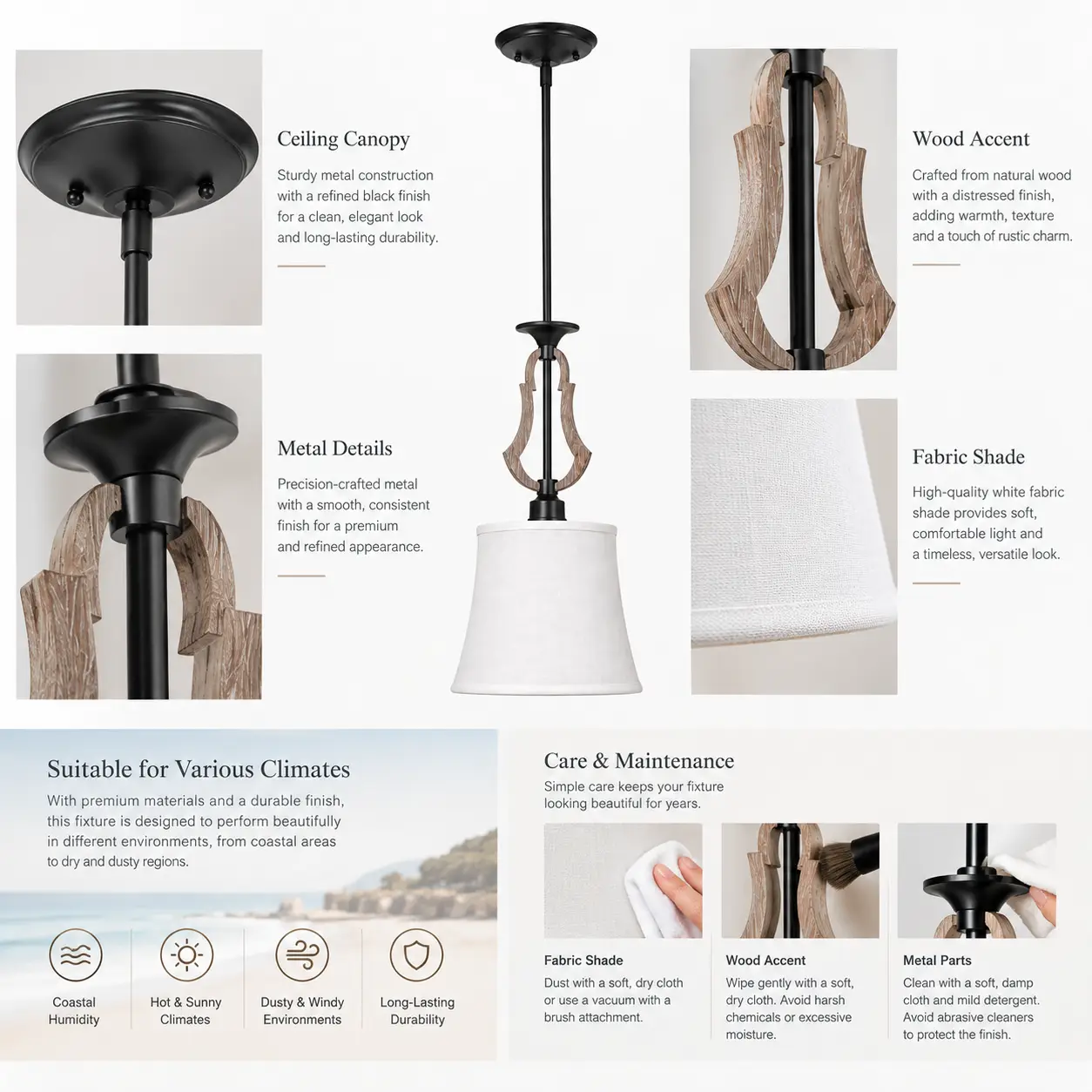 Modern-Rustic-Harmony-1-Light-Pendant-with-Black-Metal-and-Distressed-Wood-Accent-2 Modern-Rustic-Harmony-1-Light-Pendant-with-Black-Metal-and-Distressed-Wood-Accent-2
